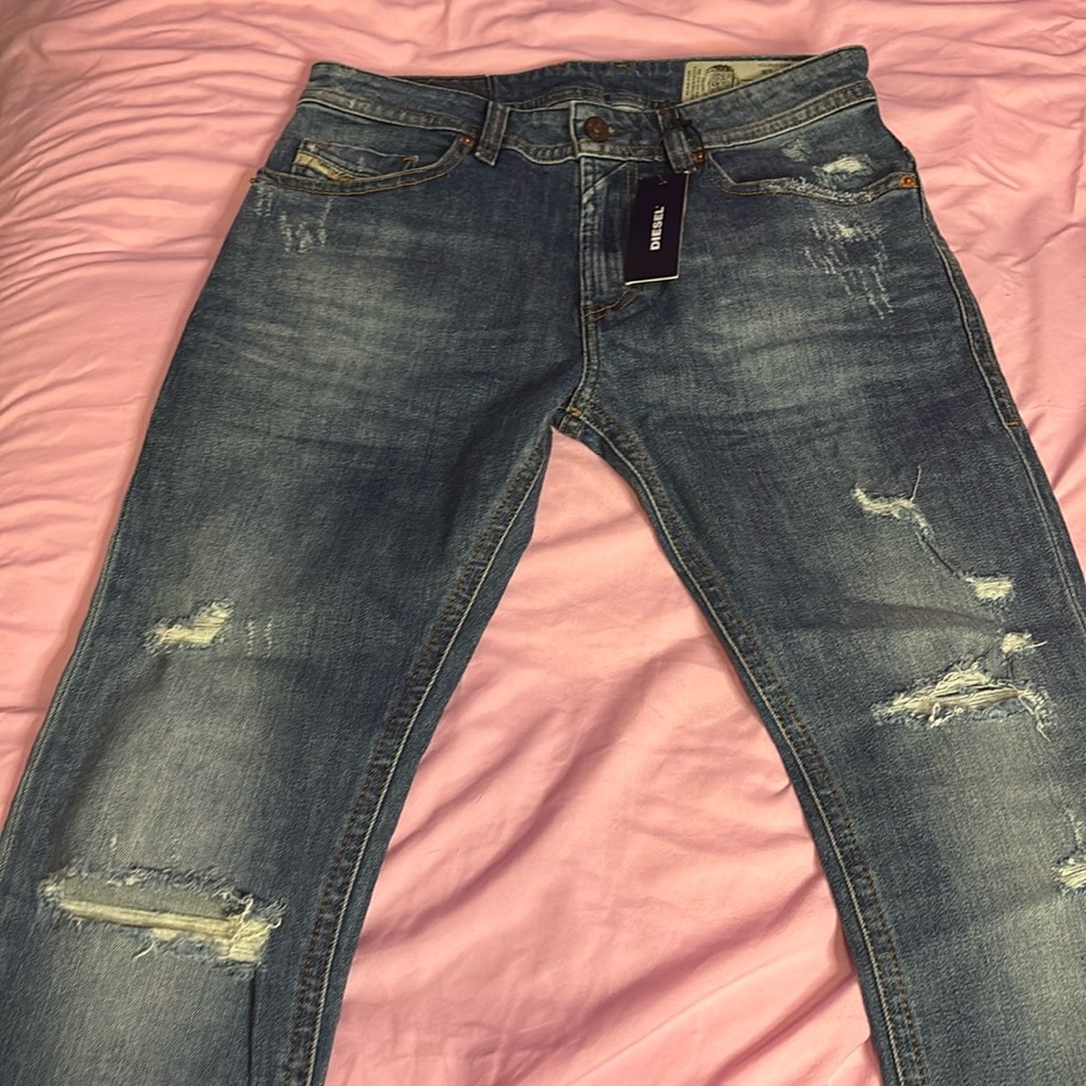 Diesel Slim skinny jeans medium wash